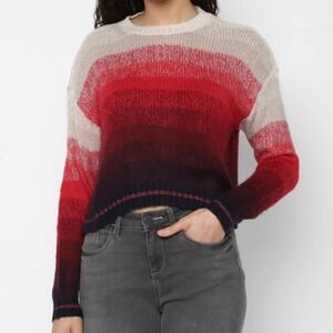 American Eagle mock neck ombré sweater